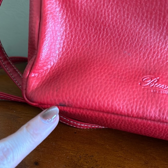 Red Leather Crossbody Bag! - Picture 4 of 5